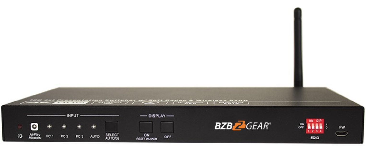 BG-PS41-BYOD-4K wireless presentation switcher front